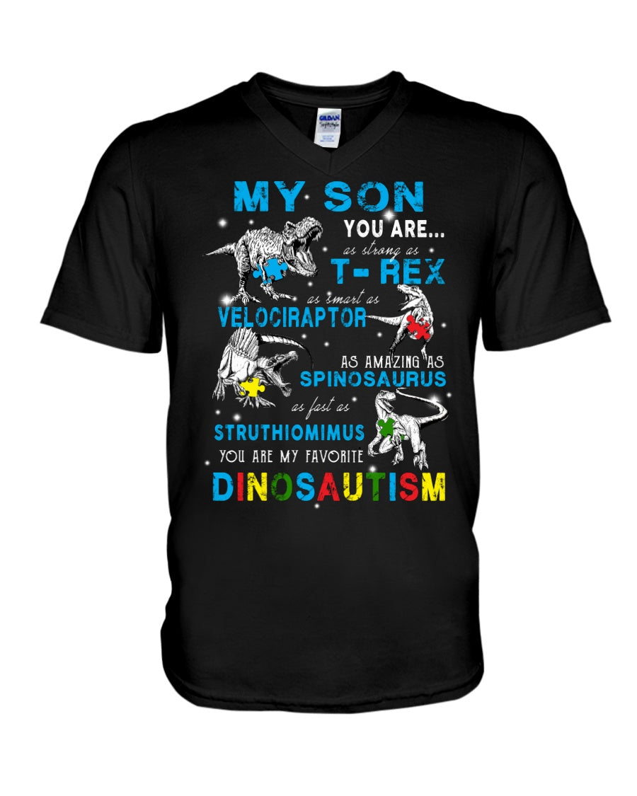 Dinosautism - Autism Awareness T-shirt and Hoodie 0520