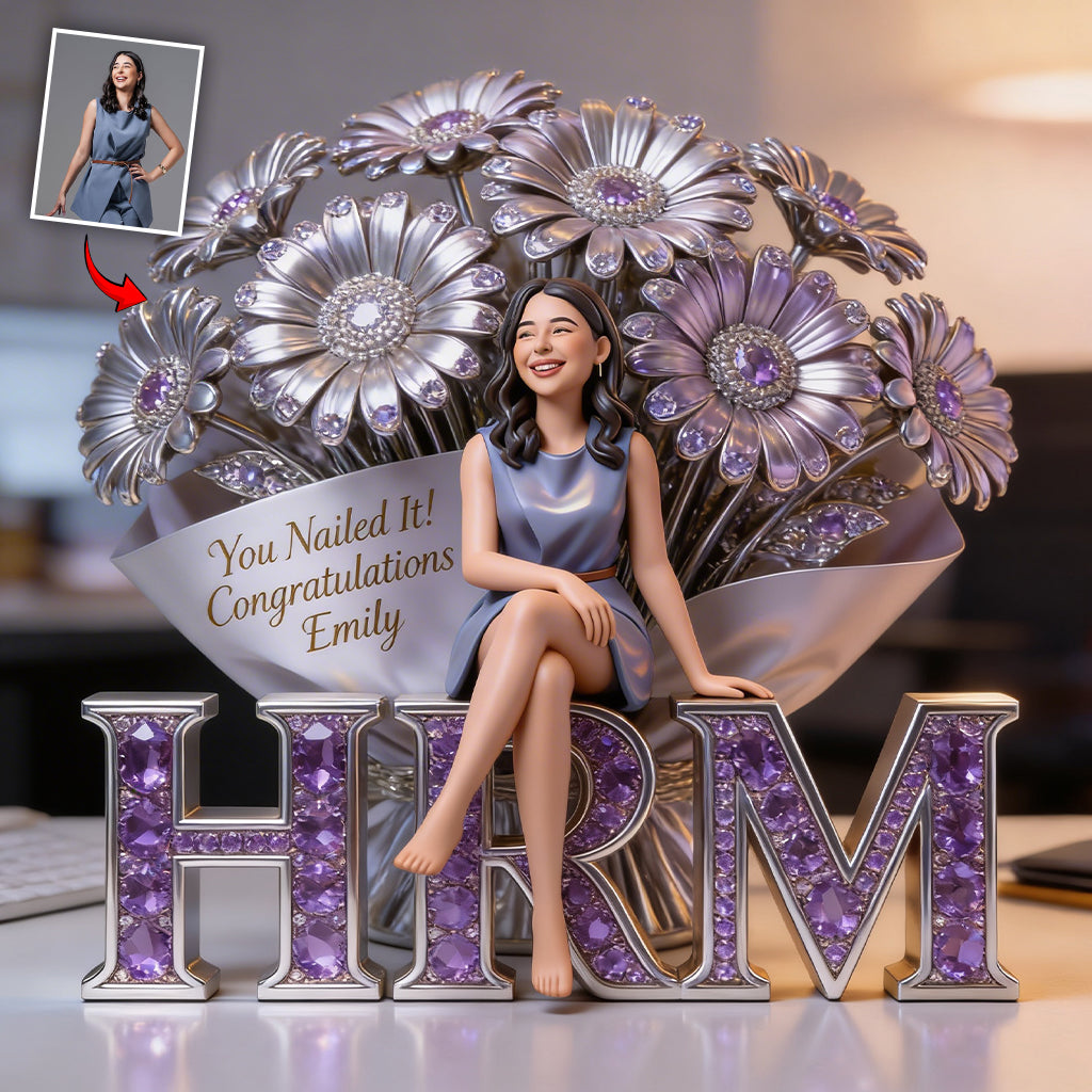 Career Milestone Gift - Personalized Colleague Custom Shaped Acrylic Plaque