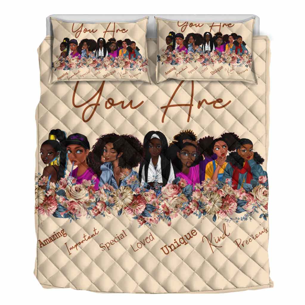 Black Queen - African American Quilt Set 112021