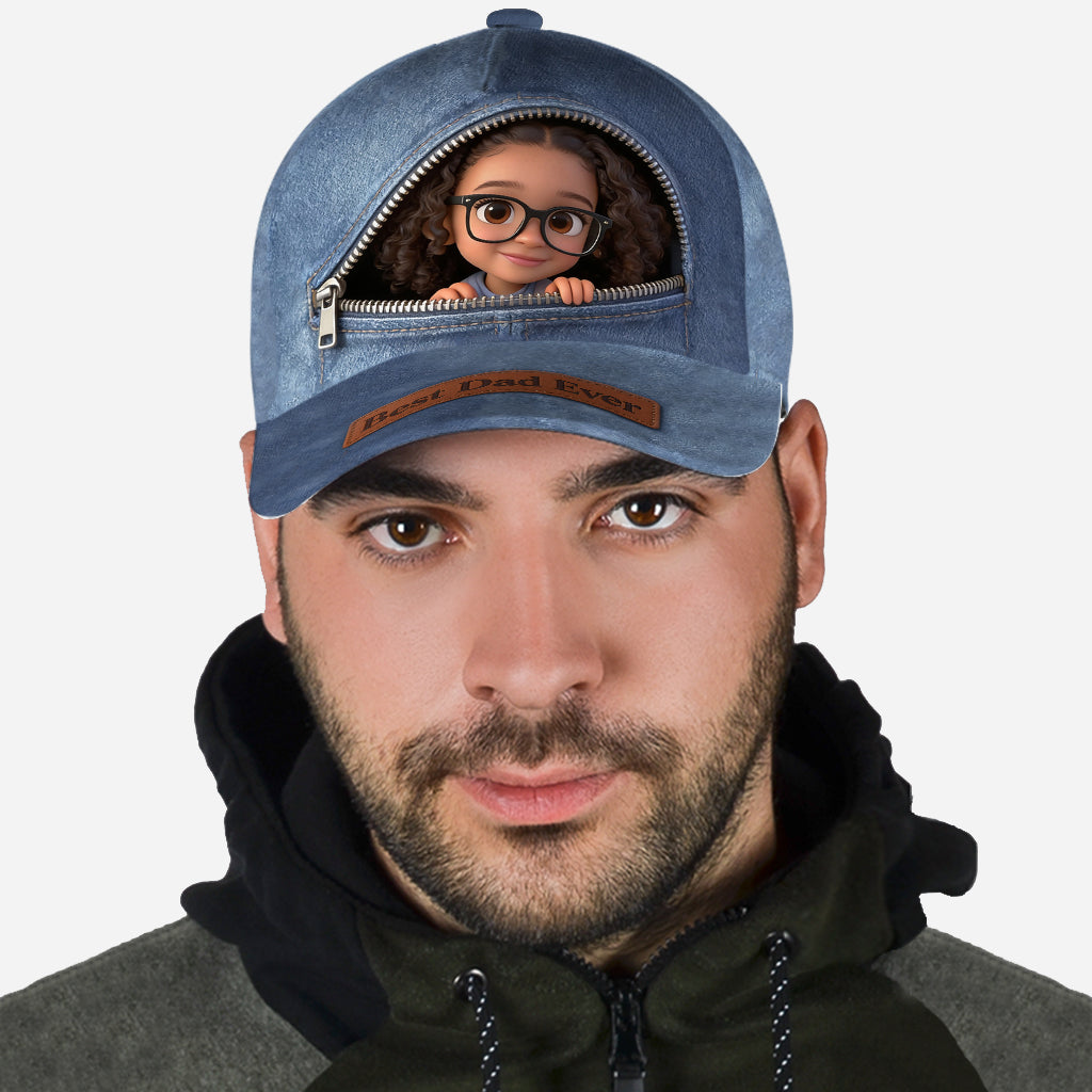 Custom Any Photo - Personalized Father Classic Cap