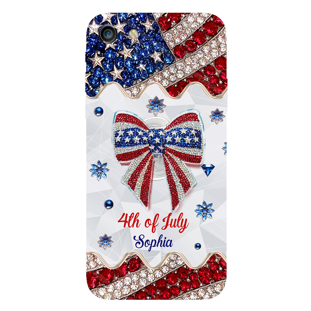 Independence Day - Personalized Independence Day/ 4th of July Full Print Phone Case & Phone Grip
