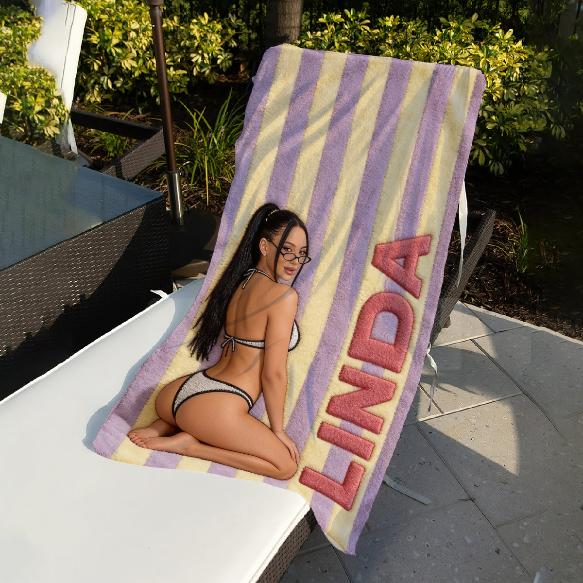 Hello Summer - Personalized Sea Lover Quick-dry Beach Towel/ Bath Towel