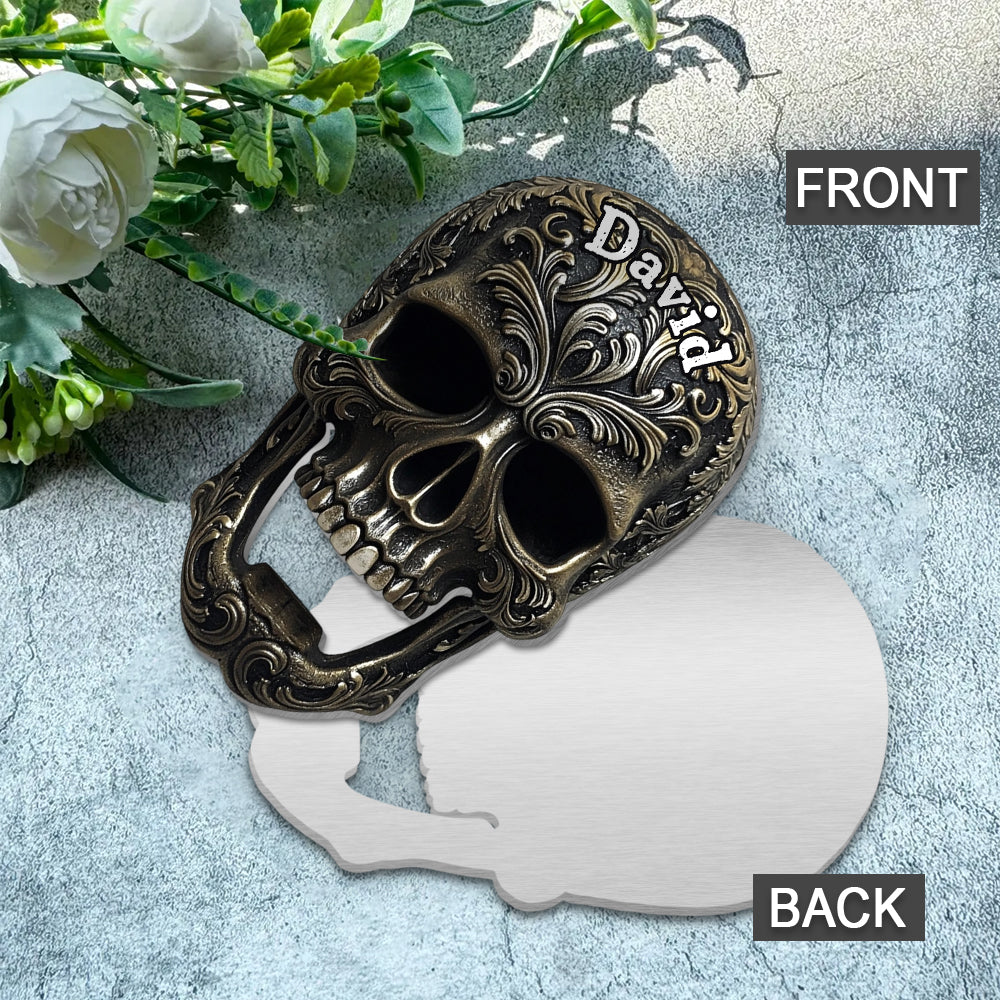 Cool Skull Bottle Opener - Personalized Beer Bottle Opener