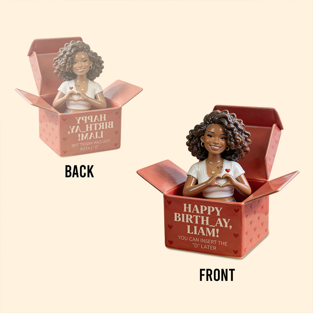 Funny Birthday - Personalized Spicy Couple Custom Shaped Acrylic Plaque