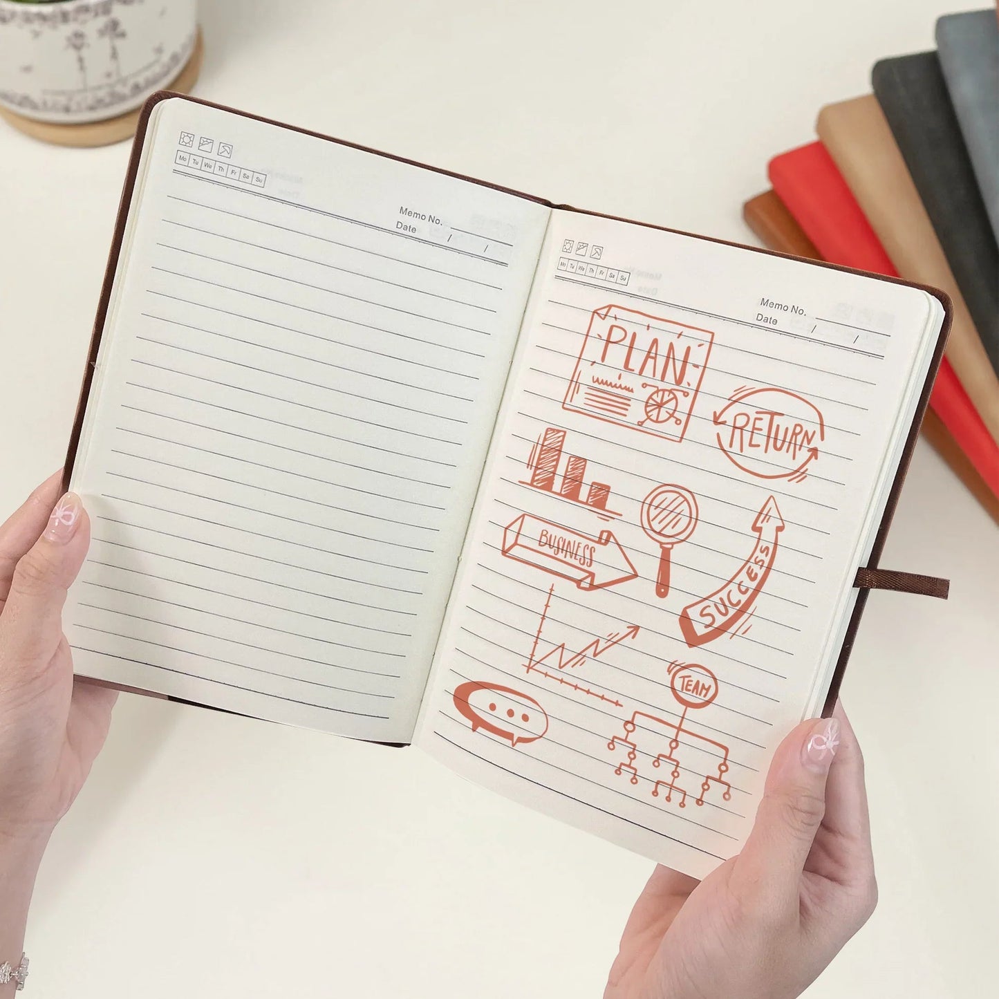 Custom Best Team Leather Journal for Employees and Coworkers, Thoughtful Work Appreciation Gift Idea