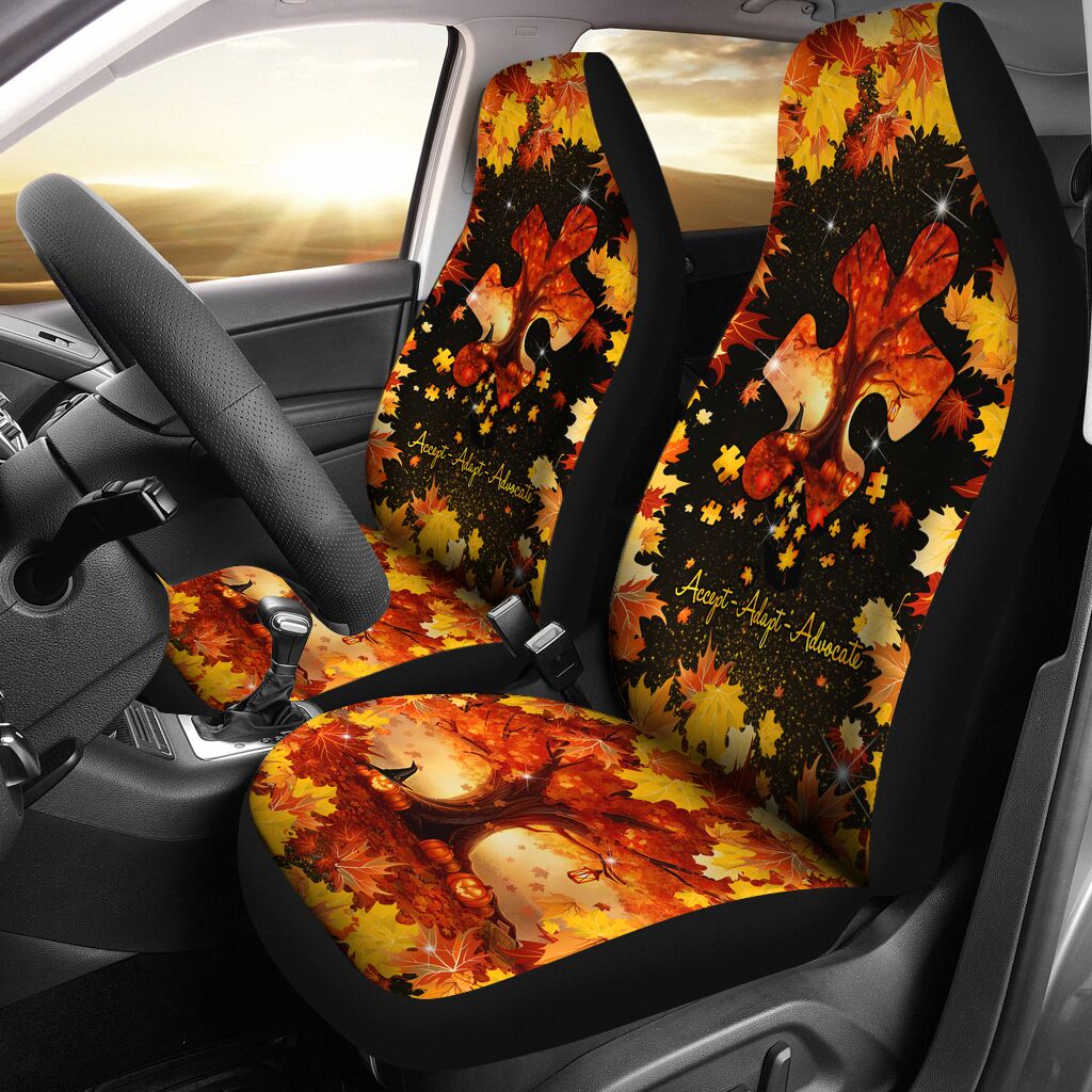 Accept Understand Love Autism Awareness Seat Covers 0622