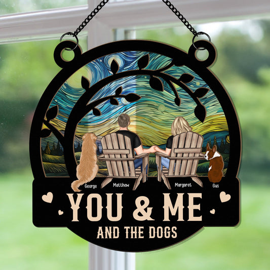 Custom Personalized Suncatcher Ornament with Unique Design