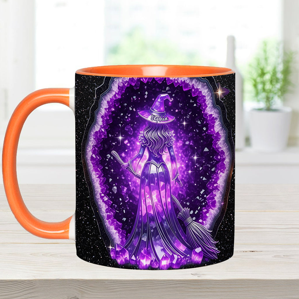 Beautiful Witch - Personalized Witch Accent Mug