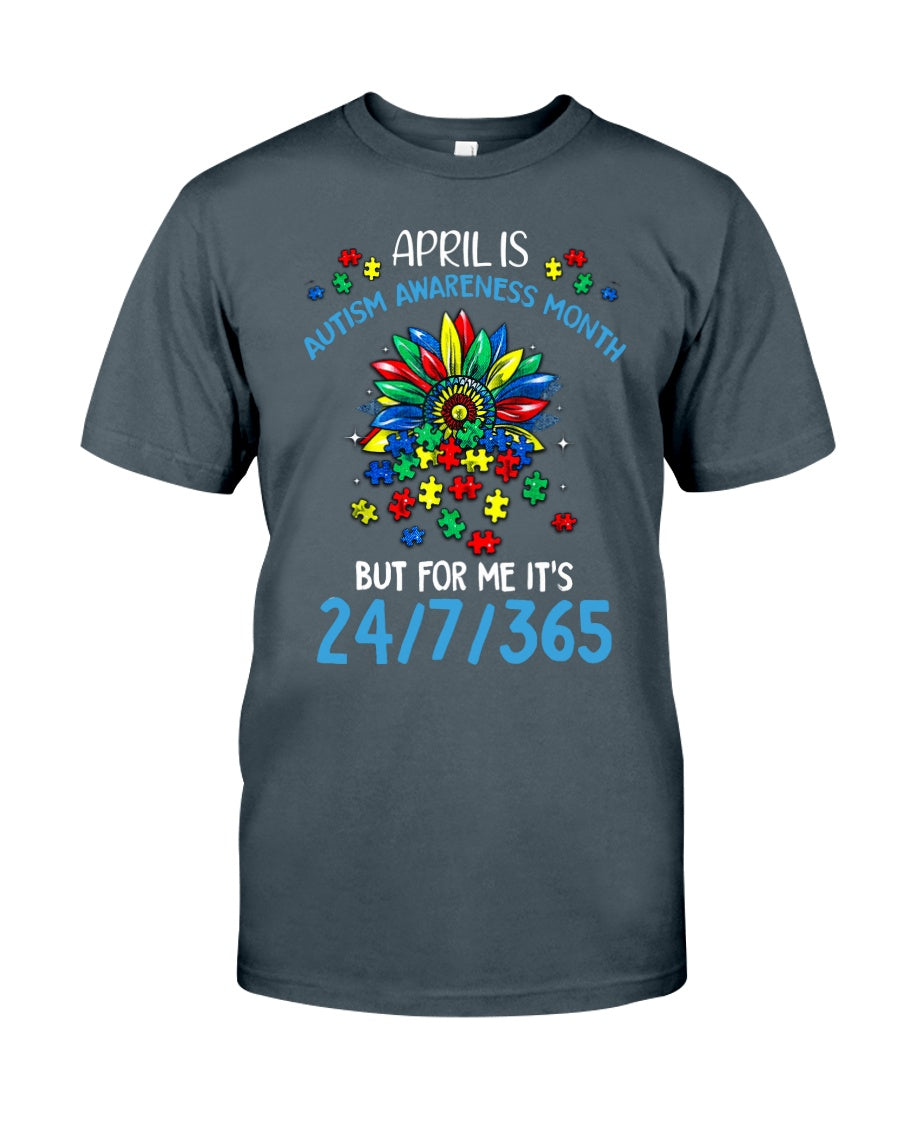 Autism Everyday Is Autism Awareness Day - T-shirt and Hoodie 0921