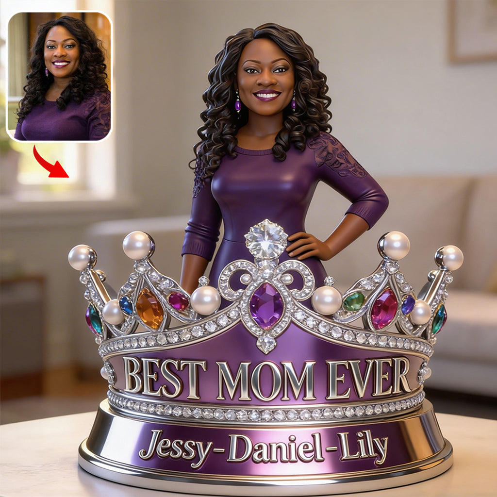 Custom Photo, Mother's Day Perfect Gift - Personalized Mother Custom Shaped Acrylic Plaque
