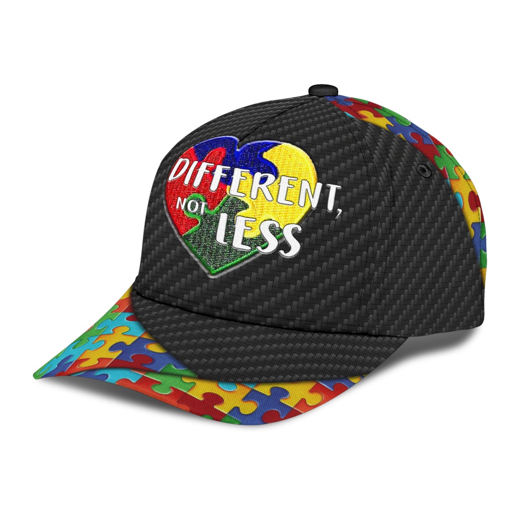 Autism Different Not Less - Autism Awareness Classic Cap 0921
