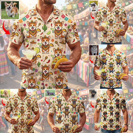 Cinco De Mayo Theme, Mexican Theme - Personalized Cinco de Mayo Hawaiian Shirt