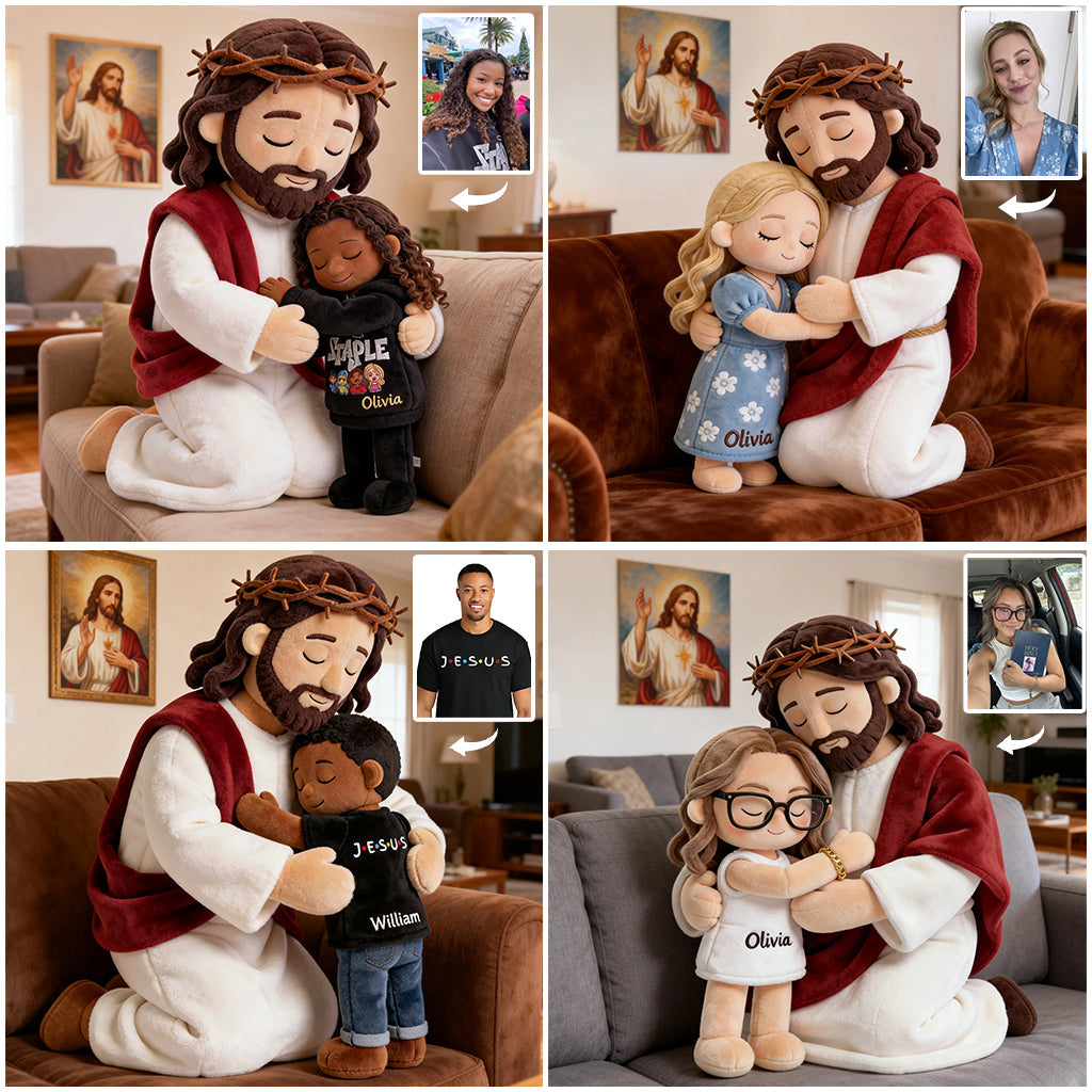 Christian Comfort - Personalized Christian Premium Faux Fur Pillow