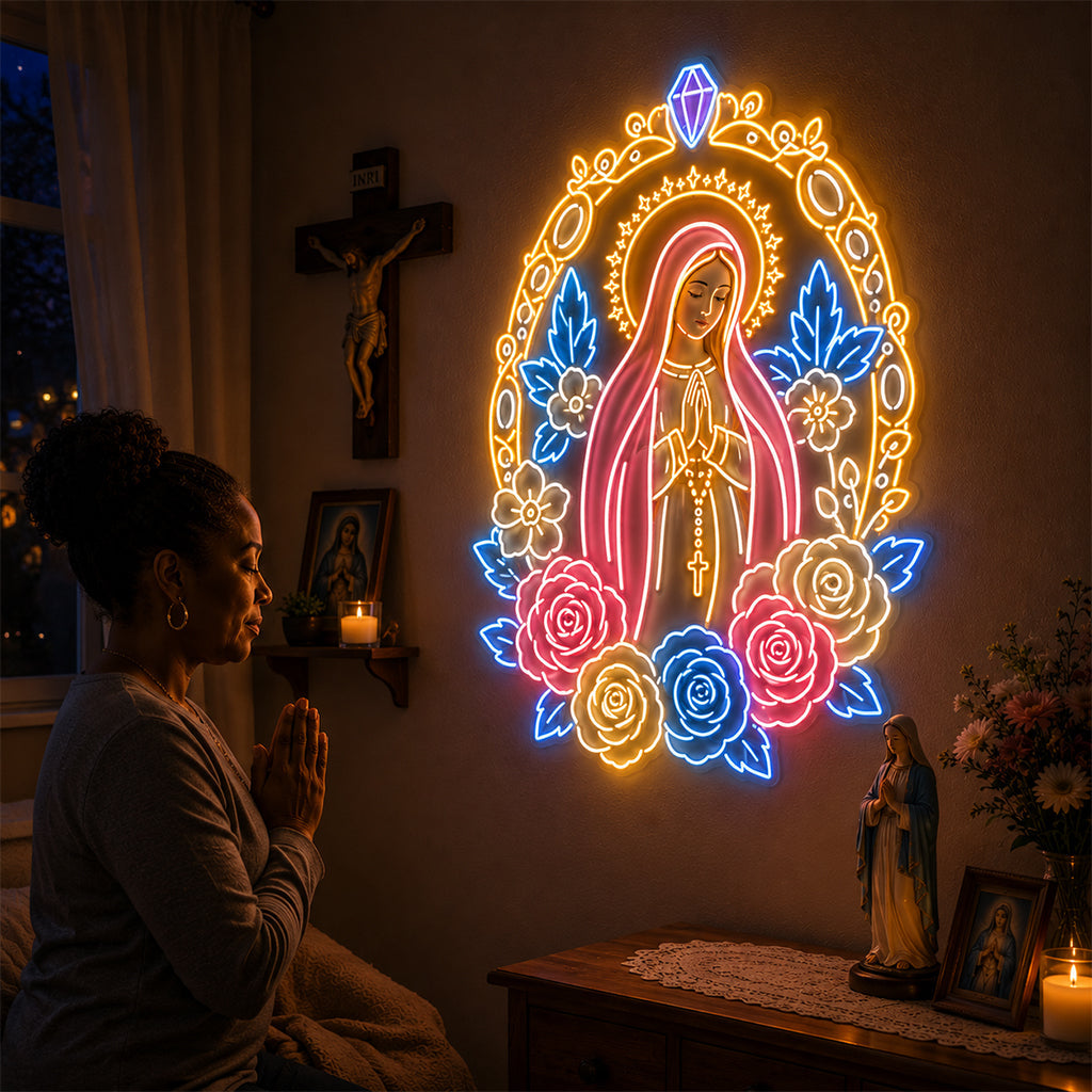 Believe - Personalized Christian Neon LED Light Sign