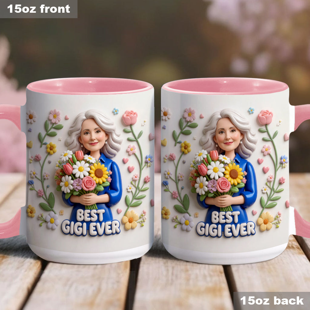 Custom Any Photo - Personalized Mother Accent Mug & Coaster