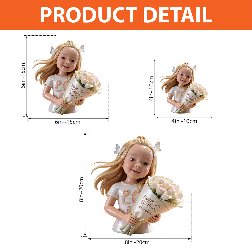 Custom Any Photo - Personalized Kid Custom Shaped Acrylic Plaque