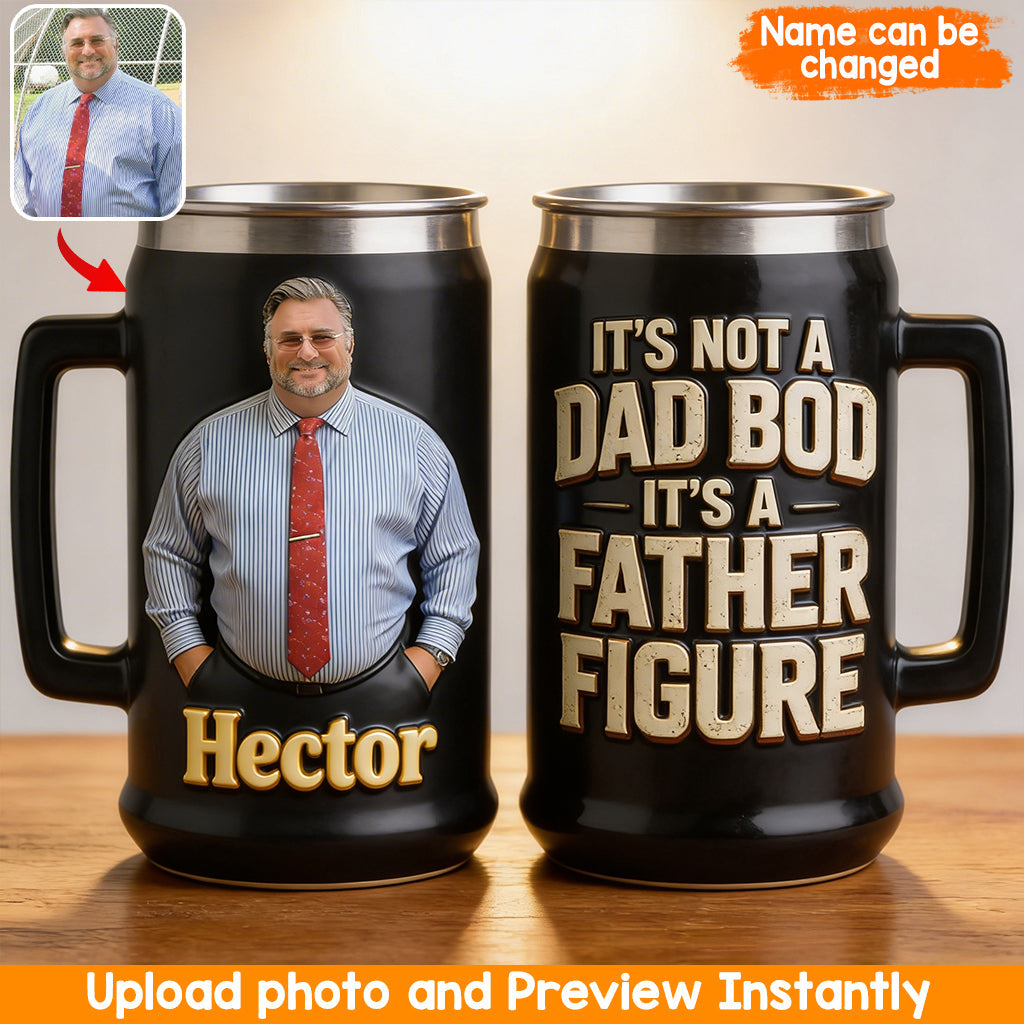 Dad Bod - Personalized Father Beer Stein
