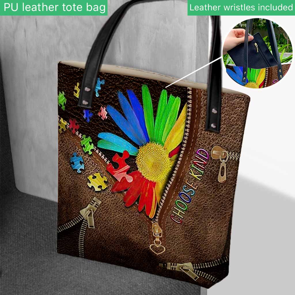 Autism Awareness : Flower - Tote Bag 0921
