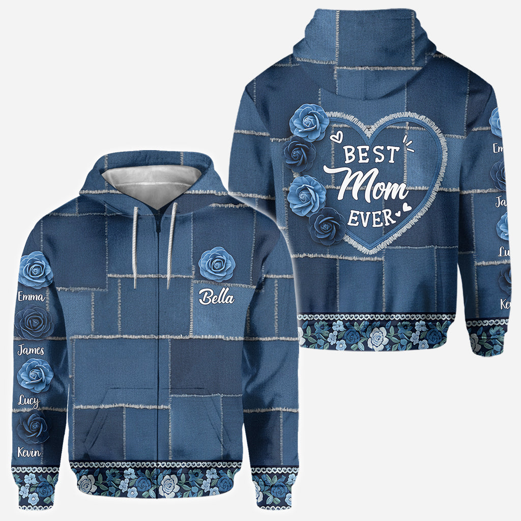 Best Gift For Mom, Grandma - Personalized Mother All Over Shirt