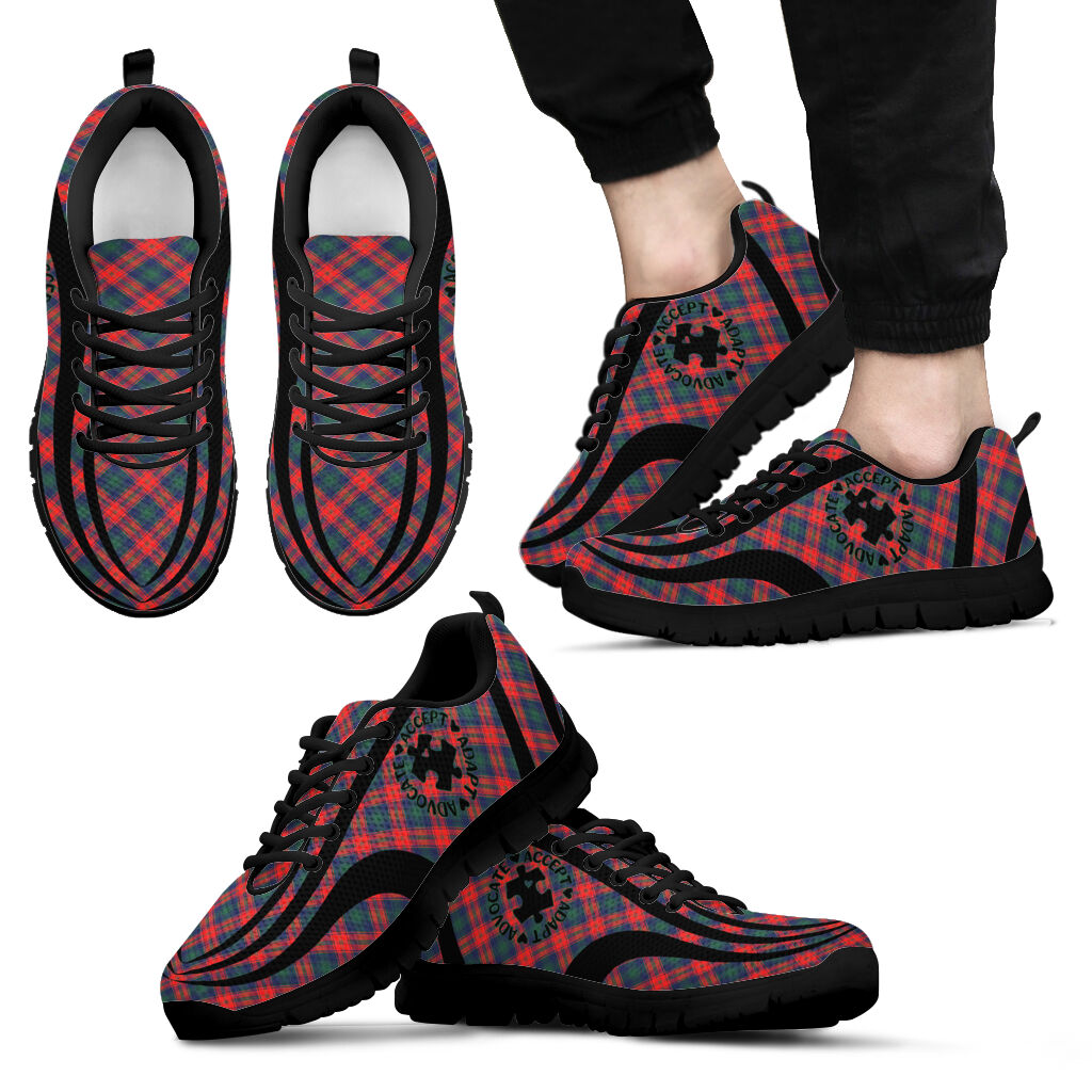 Christmas Autism Autism Awareness Sneakers 0622