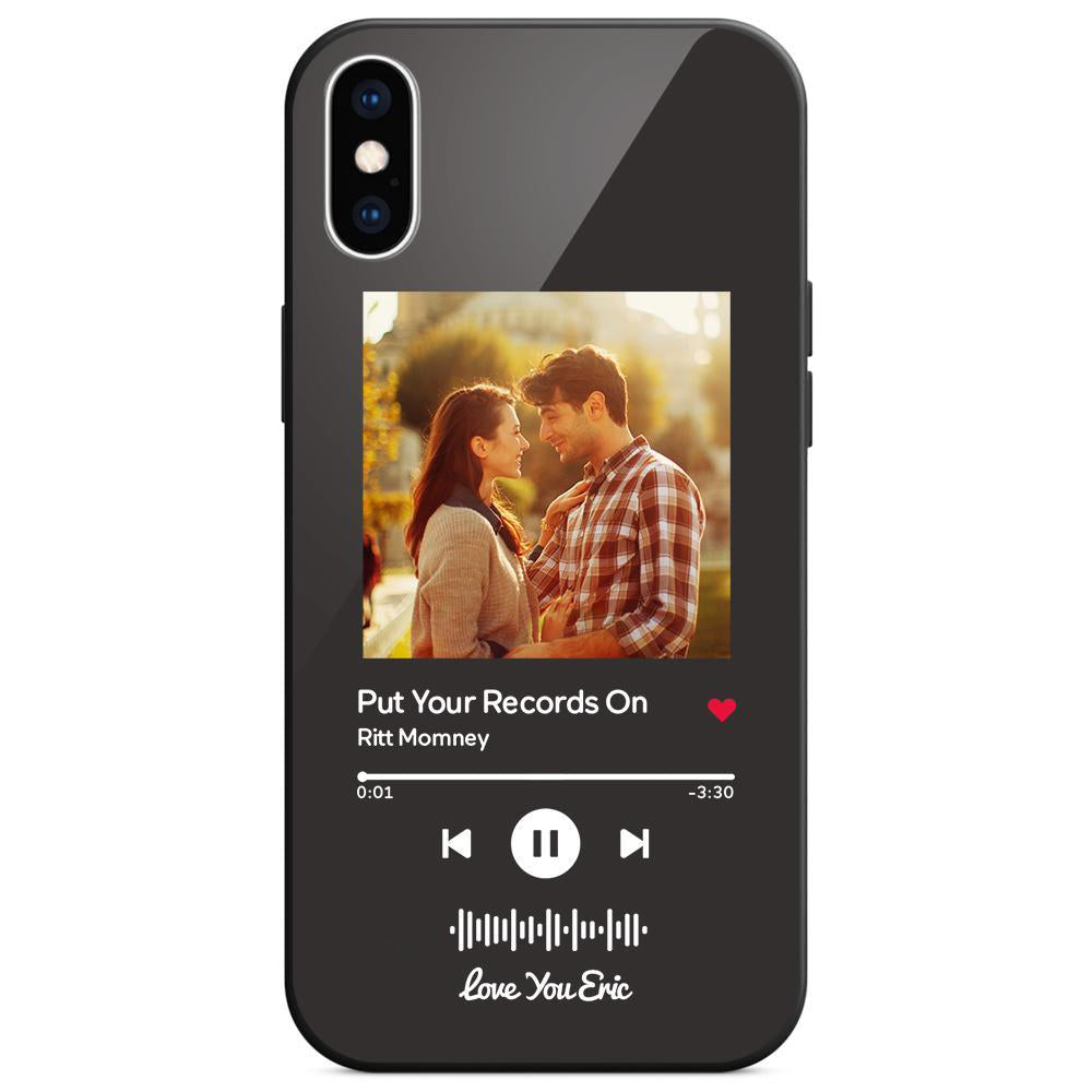Music Code Song Photo Custom - Personalized Music Code Phone Case