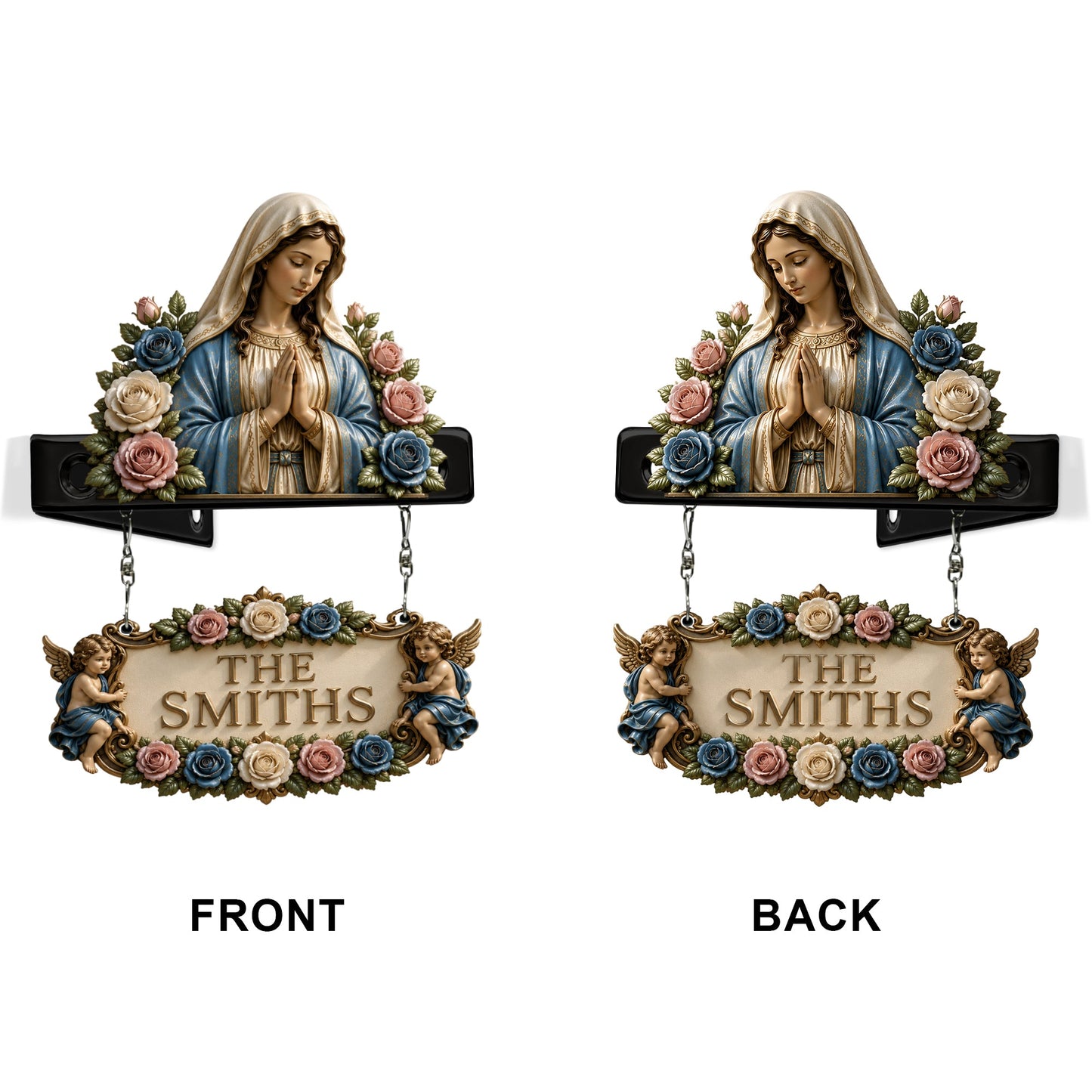 Belive - Personalized Christian Wooden Wall Mount Sign