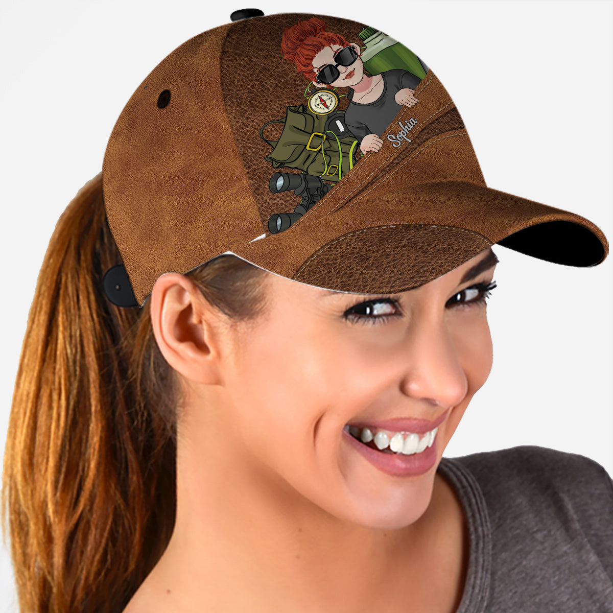 Camp Hair Don't Care - Personalized Camping Classic Cap