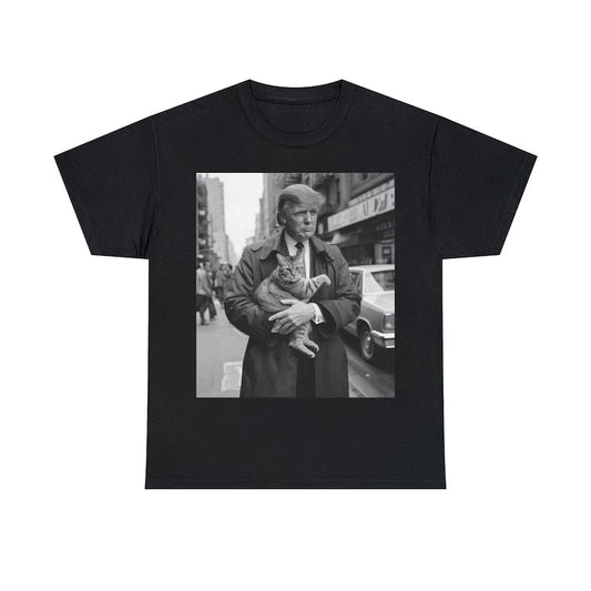 Donald Trump and Cat in NYC T-shirt & Hoodie 0924