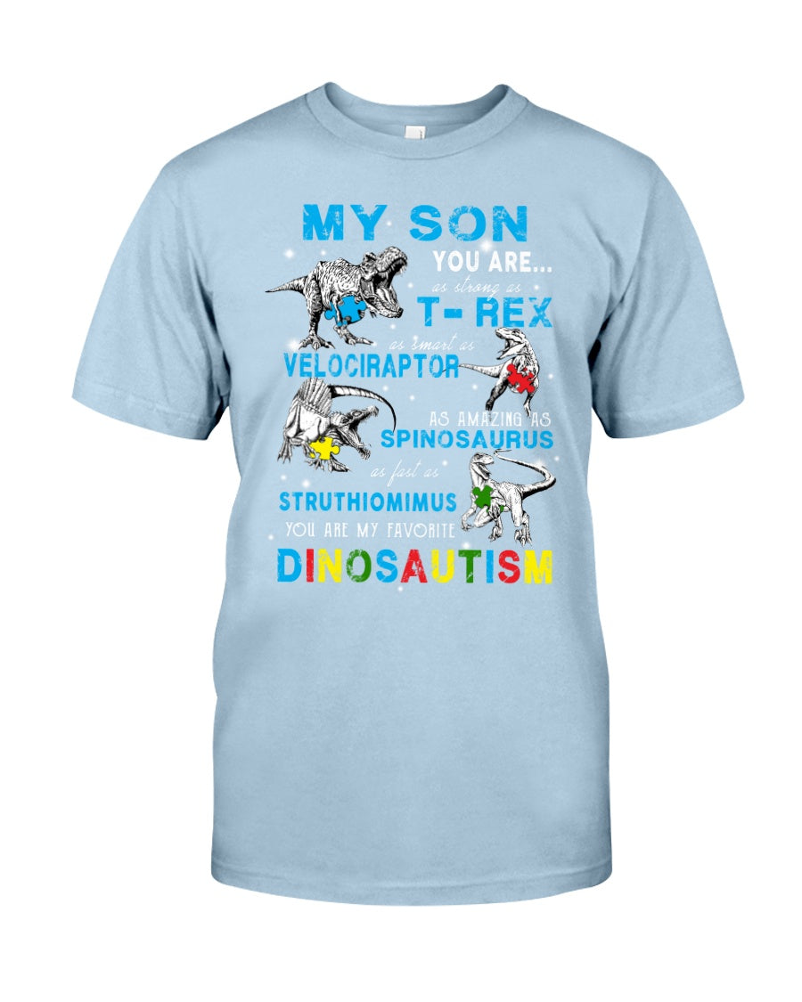 Dinosautism - Autism Awareness T-shirt and Hoodie 0520