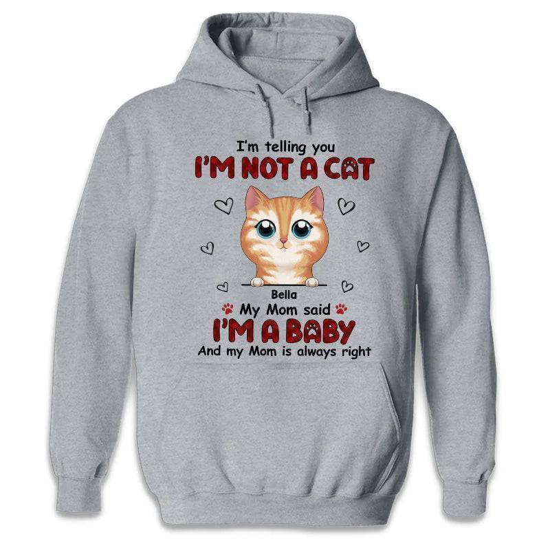 Cat Personalized Custom T-shirt, Hoodie, Sweatshirt - Gift For Cat Owners, Cat Lovers