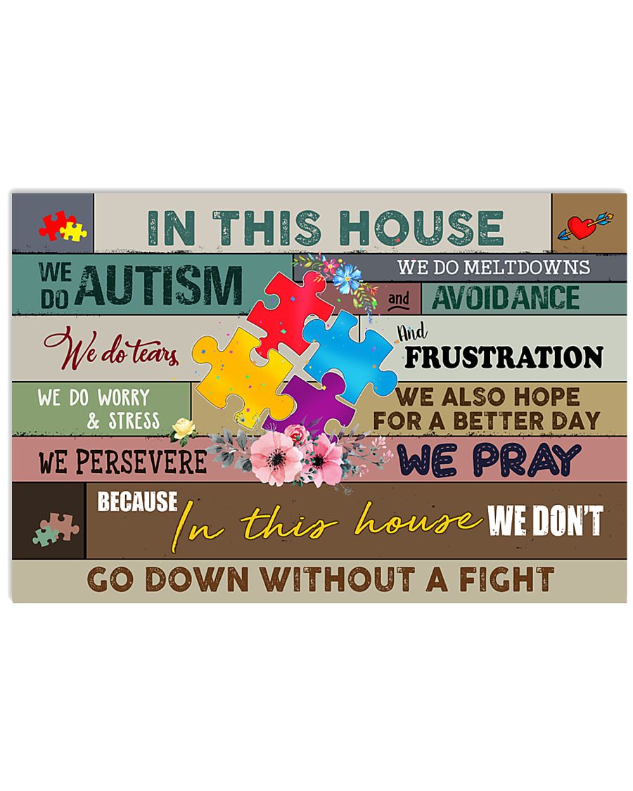 Autism Awareness We Do Autism - Autism Awareness Poster 0921