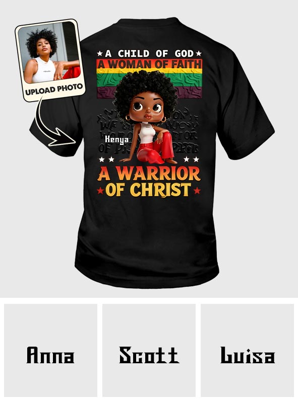 Faithful Black Woman - Personalized African American T-shirt And Hoodie