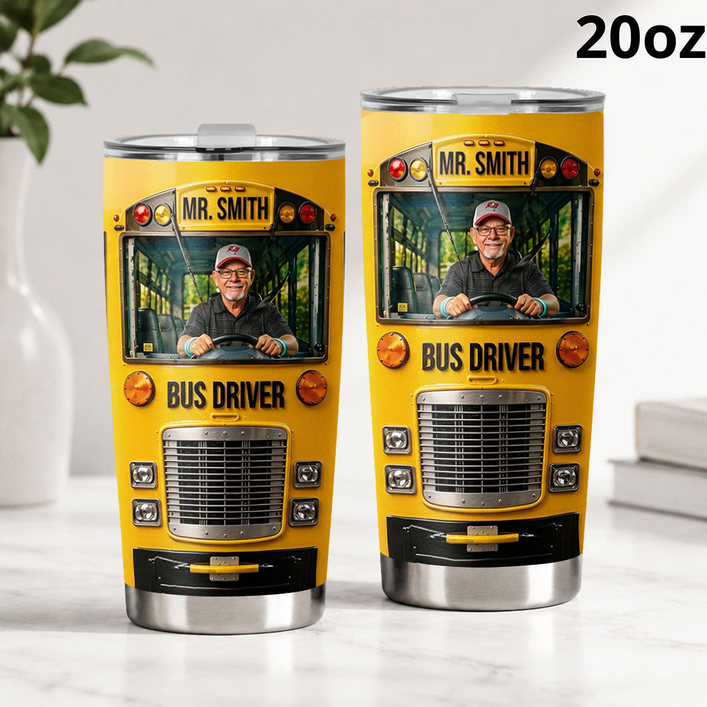 Bus Driver Gift - Personalized Bus Driver Tumbler