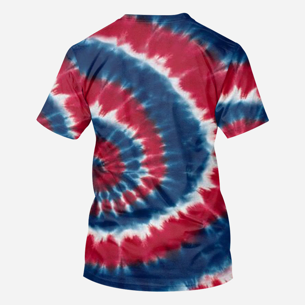 Flip Flops Fireworks And Freedom - Personalized Patriot All Over Shirt