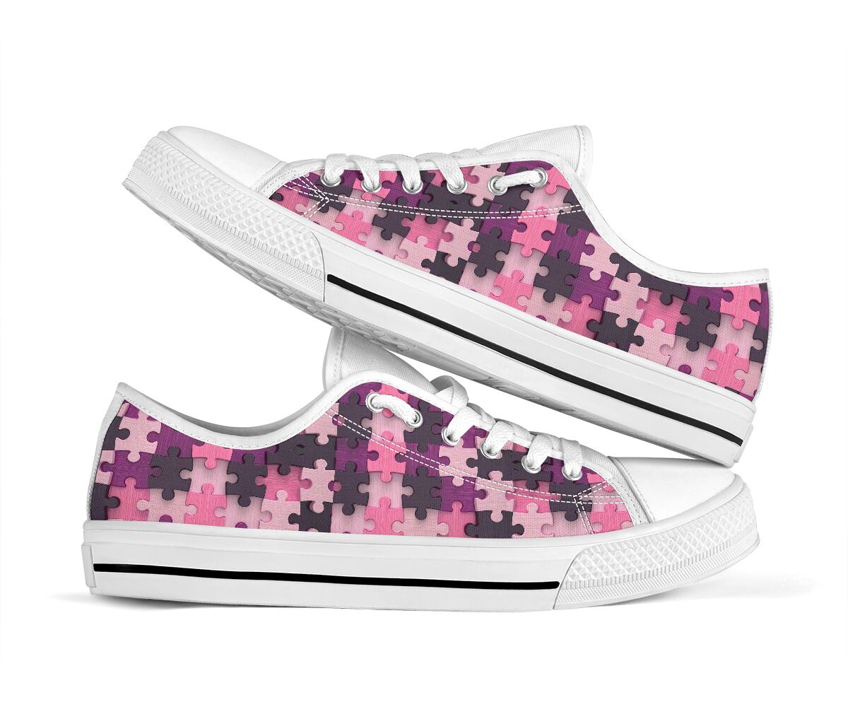 I Love Your True Colors Autism Awareness Low Top Shoes 0622