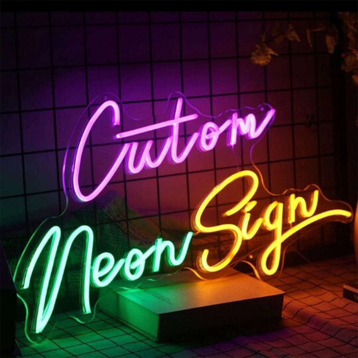 Custom Text - Personalized Aunt Neon Sign