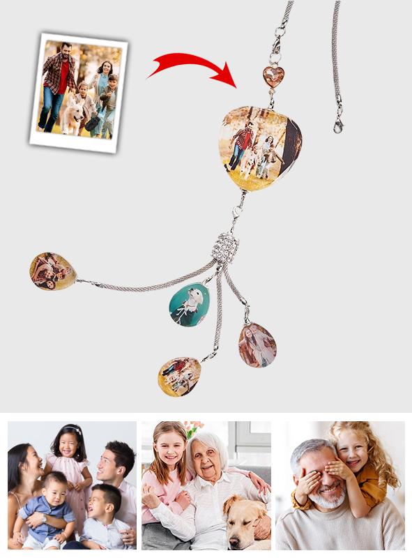 Any Photo - Personalized Any Photo Car Ornament