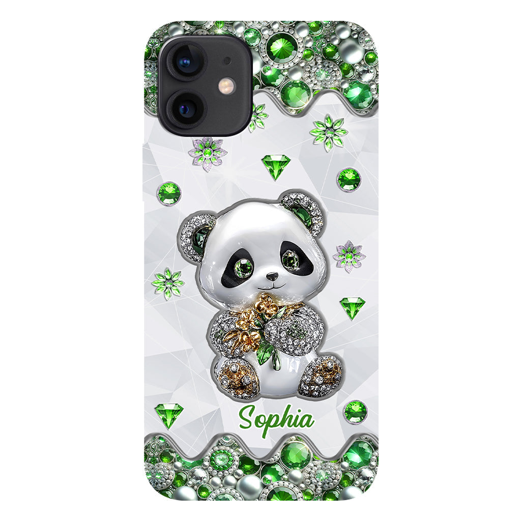 Just A Girl Who Loves Pandas - Personalized Panda Lover Full Print Phone Case