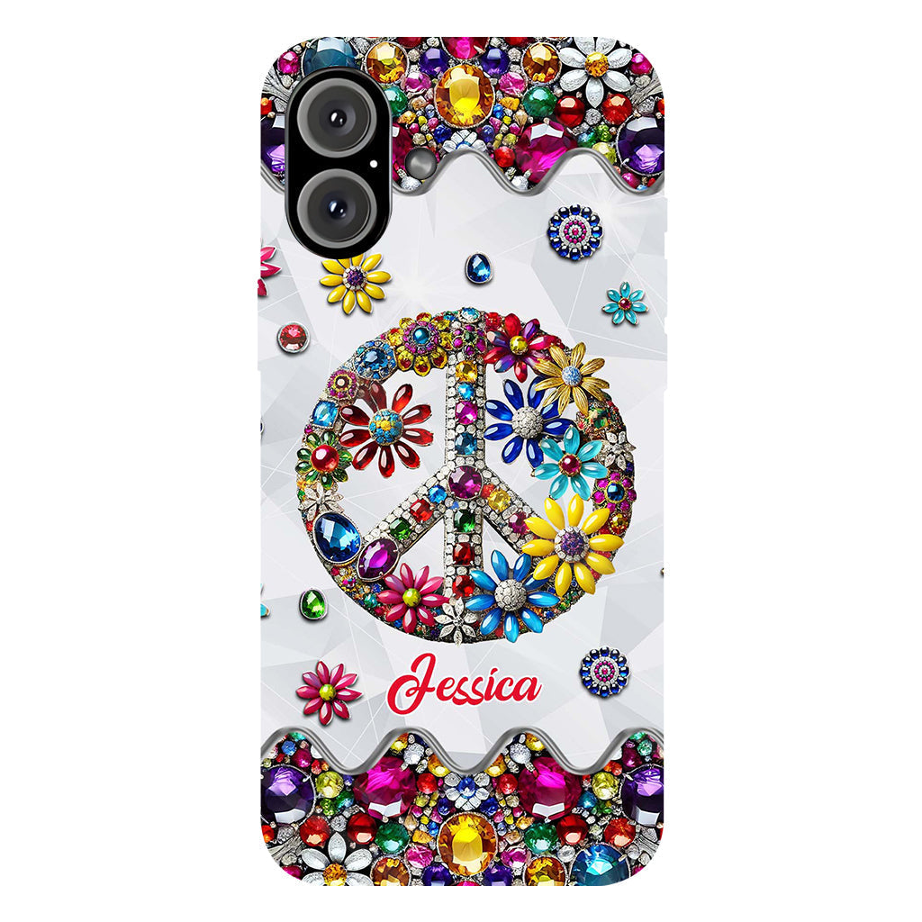 Hippie Soul - Personalized Hippie Full Print Phone Case
