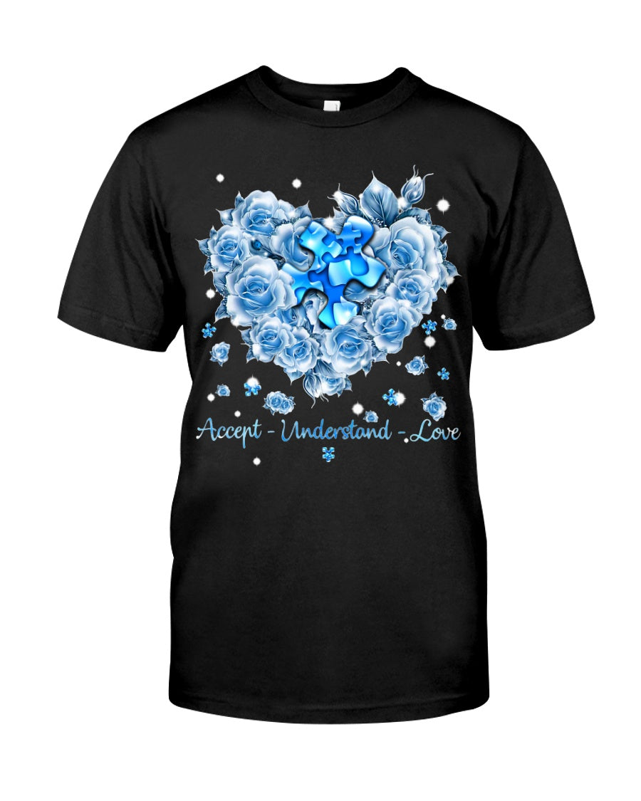 I Am His Voice He Is My Heart - Autism Awareness T-shirt and Hoodie 0921