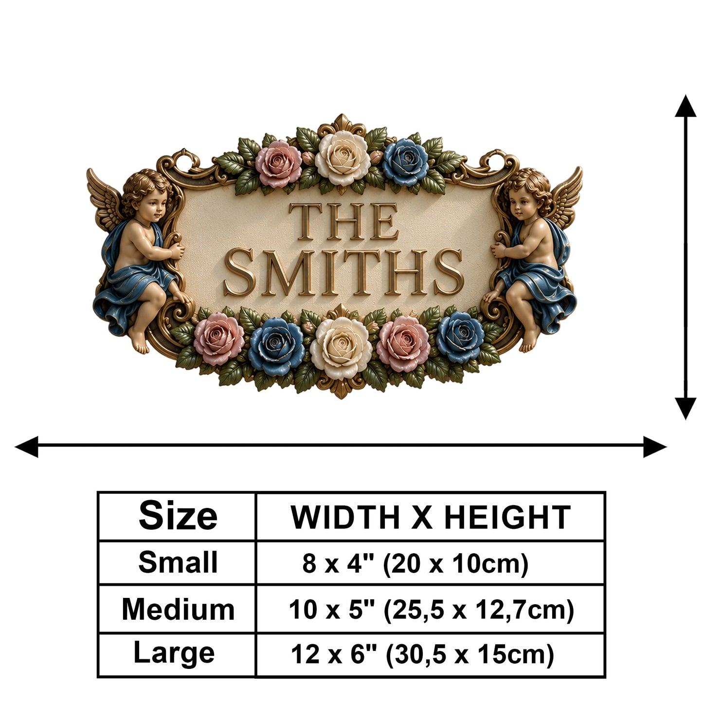Belive - Personalized Christian Wooden Wall Mount Sign