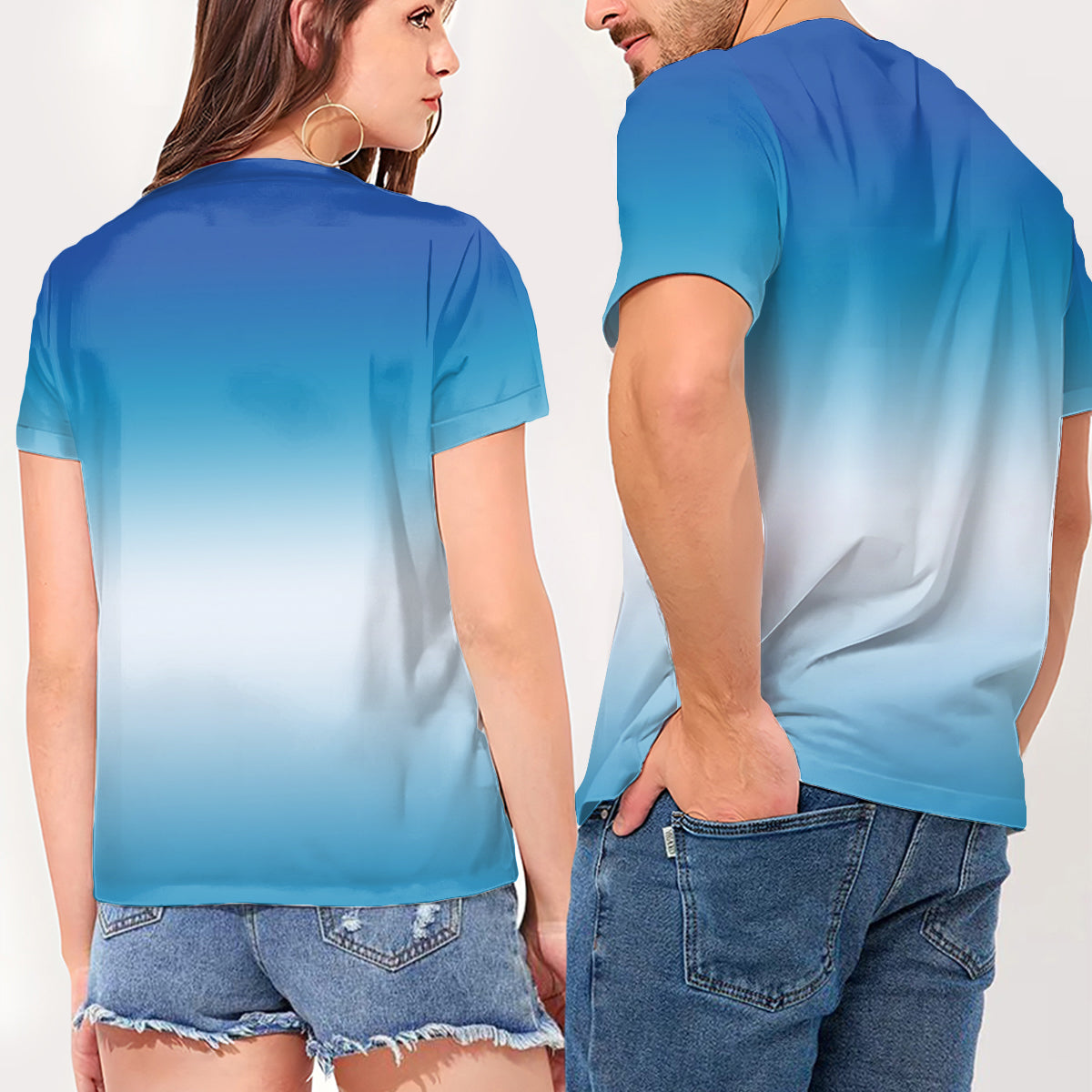A Piece Of My Heart Has Autism - Personalized Autism Awareness V-Neck T-Shirt With Plush Pin