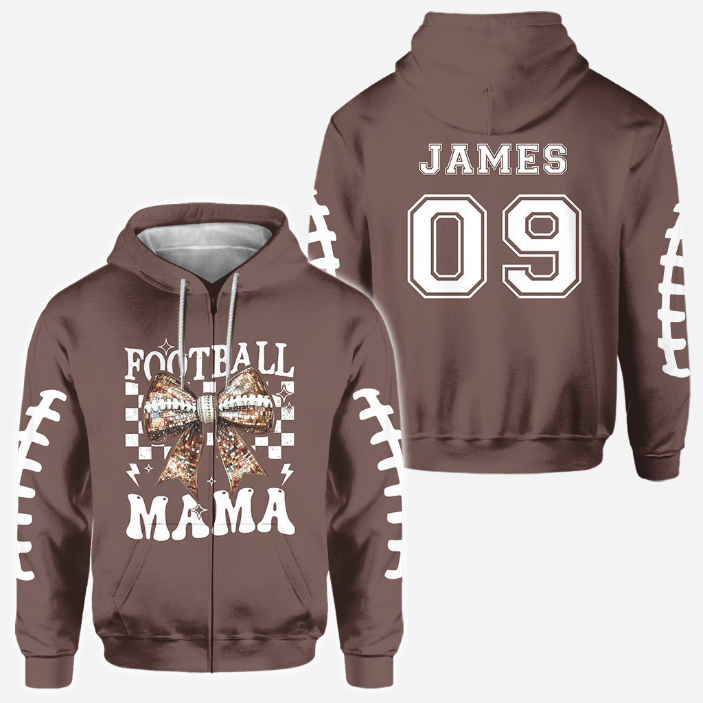 Football Mama - Personalized Football All Over Shirt