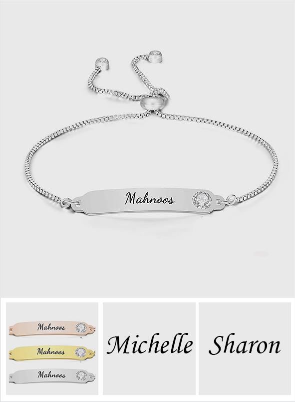 Any Name - Personalized Engraved Bracelet Name
