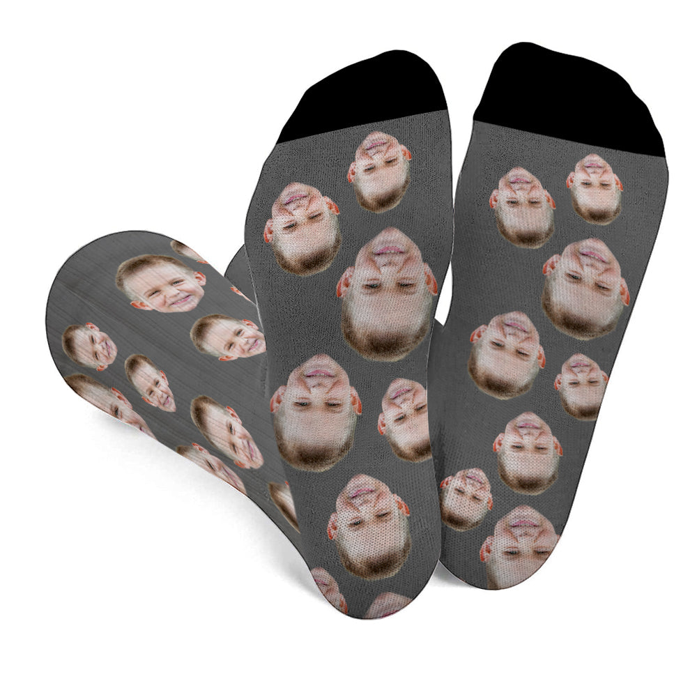 Custom Face - Personalized Kid Socks