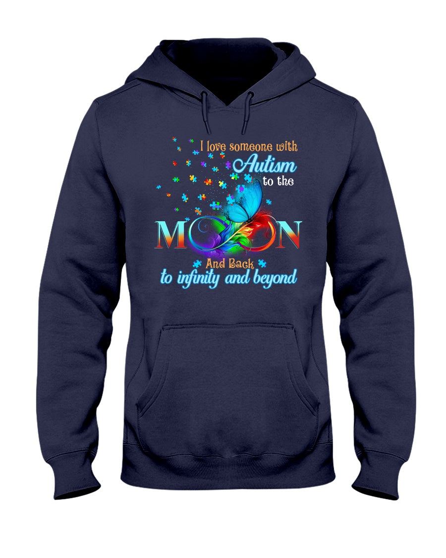 I Love Someone With Autism - Autism Awareness T-shirt and Hoodie 0520