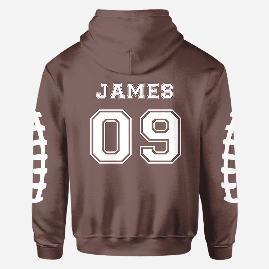 Football Mama - Personalized Football All Over Shirt