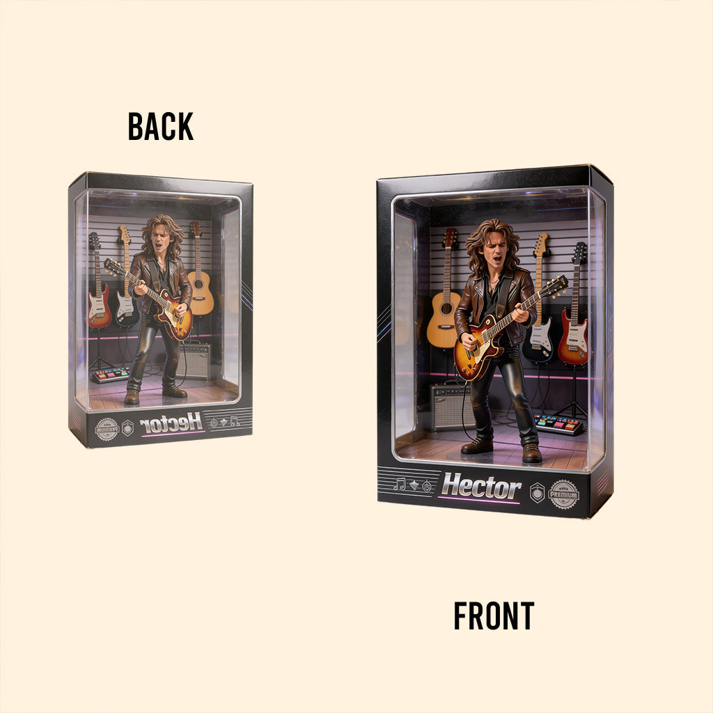 Custom Any Photo - Personalized Guitar Custom Shaped Acrylic Plaque