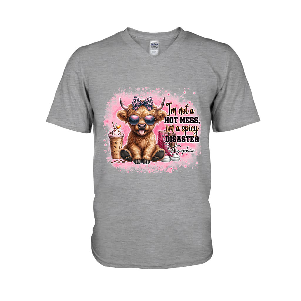 I'm Not A Hot Mess - Personalized T-shirt And Hoodie