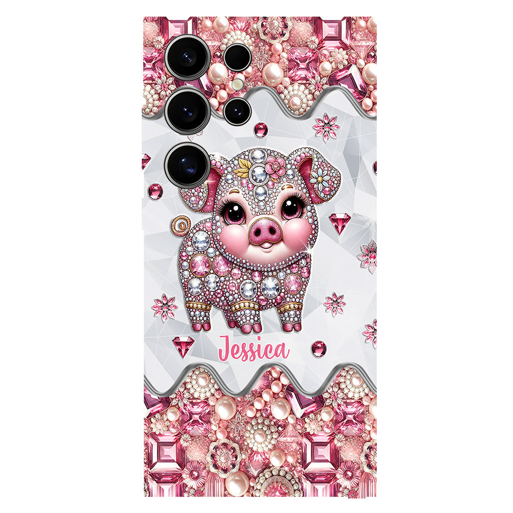 Cute Pig - Personalized Pig Lover Full Print Phone Case